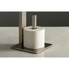 Edenscape Freestanding Toilet Paper Holder W/ Storage Shelf, Nickel SCC8508